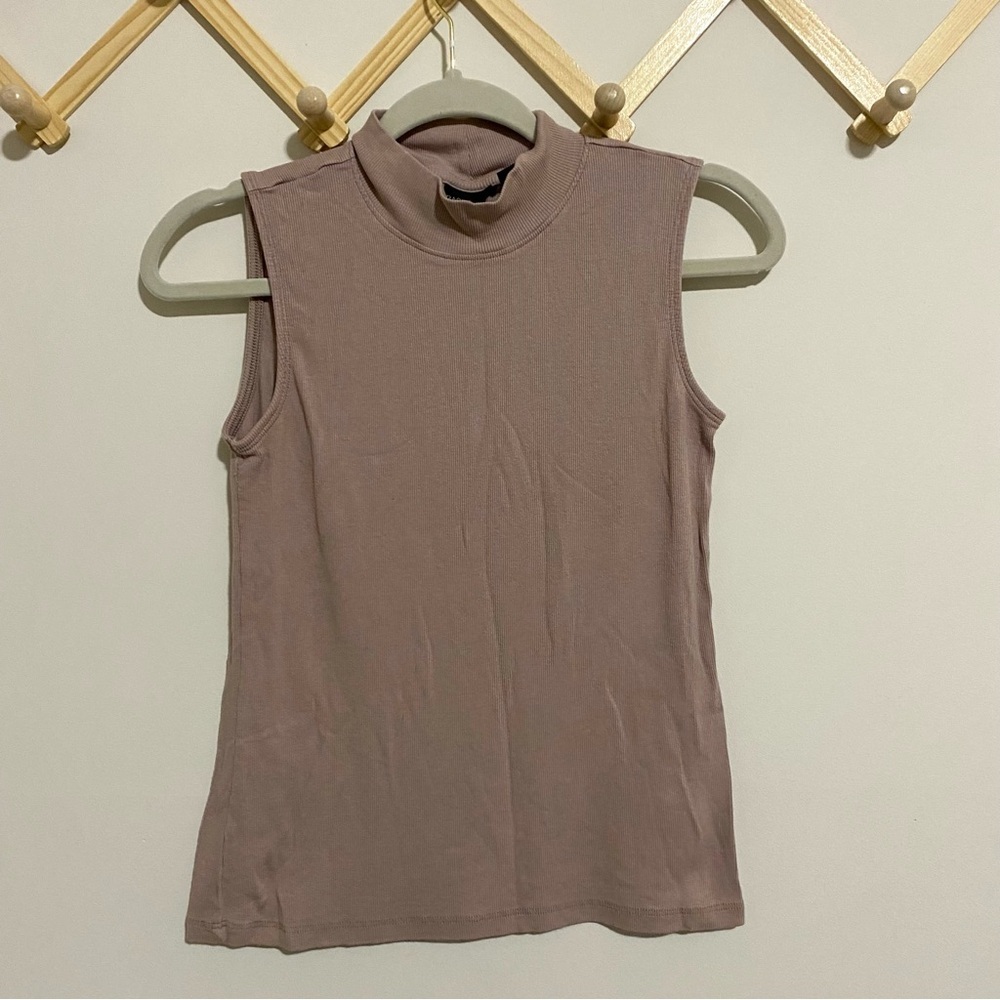 Rachel Zoe Taupe Knit Tank size Medium